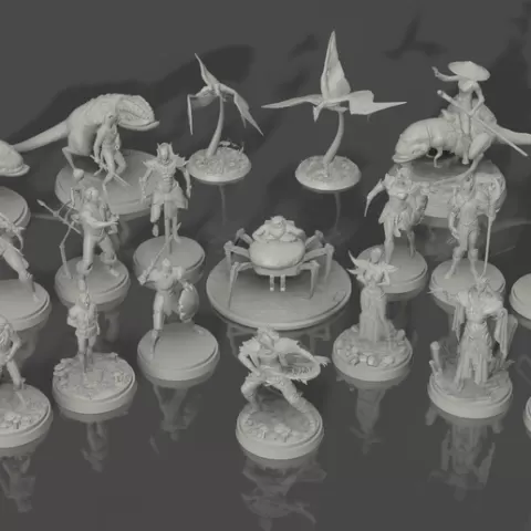 Morrowind Miniatures Collections 1 & 2