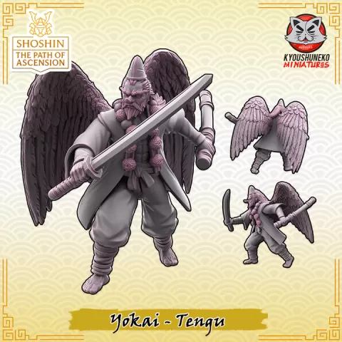 Tengu - Yokai | Shoshin: The Path of Ascension by Kyoushuneko Miniatures