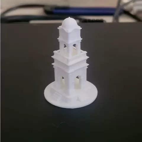 Torre de reloj- diseño urbano y de paisaje - HOLIVER DXD REY