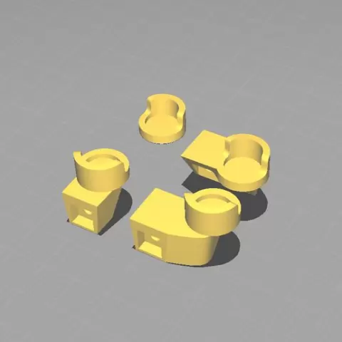 Magnet mounts for M-06 chassis