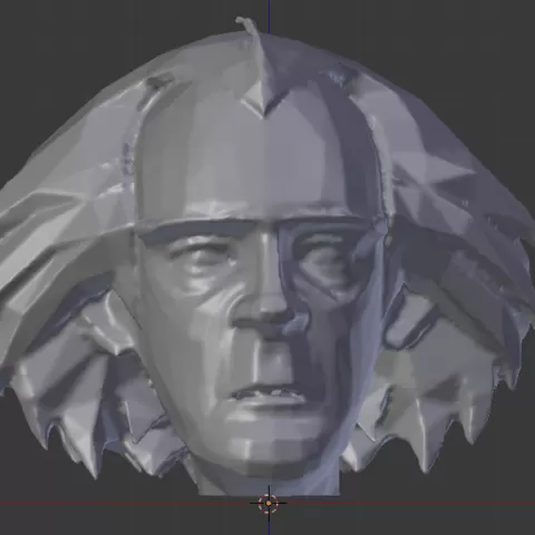 Doc Brown head