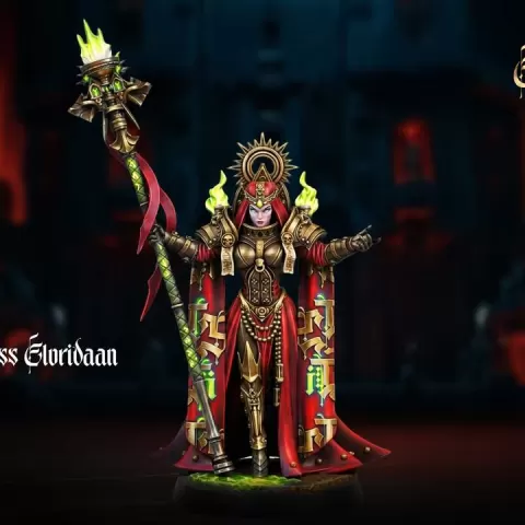 Grand Canoness Gloridaan of the order of the chalice by Heroes Infinite