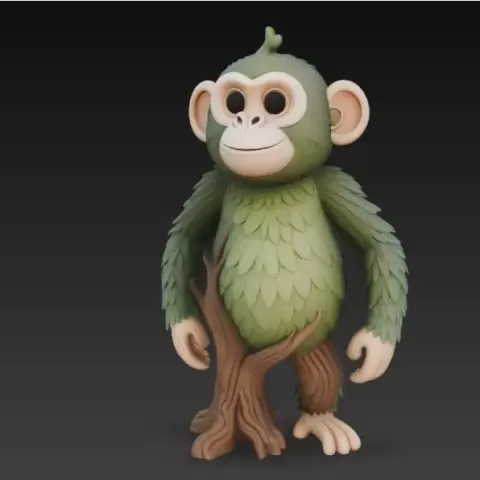monkey texture - Diamond3D
