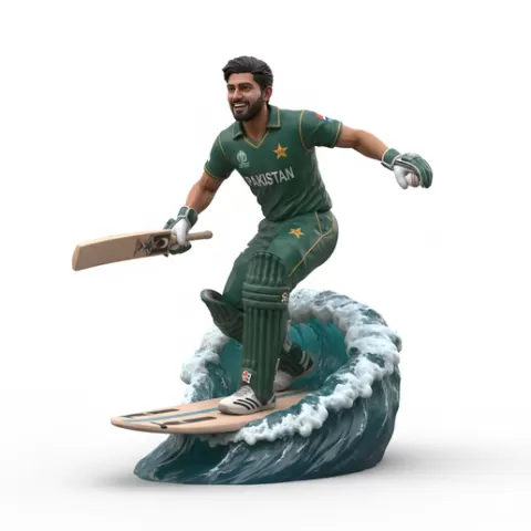 Quinton de Kock wicketkeeper batting surfing, cricket player, cricket athlete, batsman, bowler, cricket sport, bat and ball sport, surfing athlete, wave riding