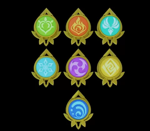 Sumeru Vision - Genshin Impact - All Elementals