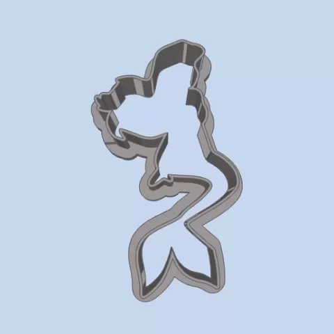 Ariel—The Little Mermaid (3) COOKIE CUTTERS, MOLD FOR CHILDREN, BIRTHDAY PARTY