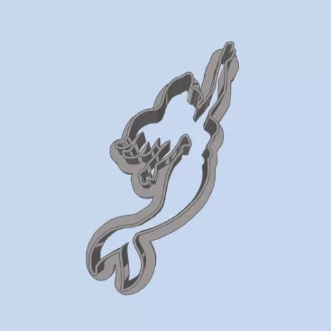 Ariel—The Little Mermaid (1) COOKIE CUTTERS, MOLD FOR CHILDREN, BIRTHDAY PARTY