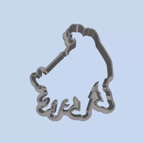 Amos — The Fox and the Hound (1) COOKIE CUTTERS, MOLD FOR CHILDREN, BIRTHDAY PARTY