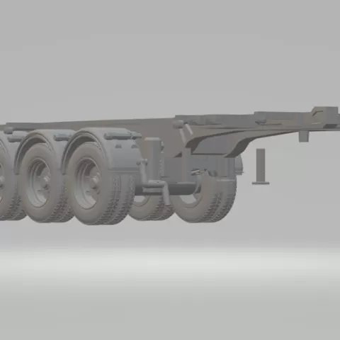 contanier 3 eixos 20ft