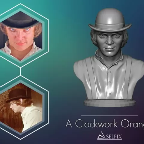 A Clockwork Orange 3D print model