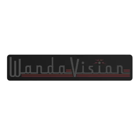 3D MULTICOLOR LOGO/SIGN - WandaVision