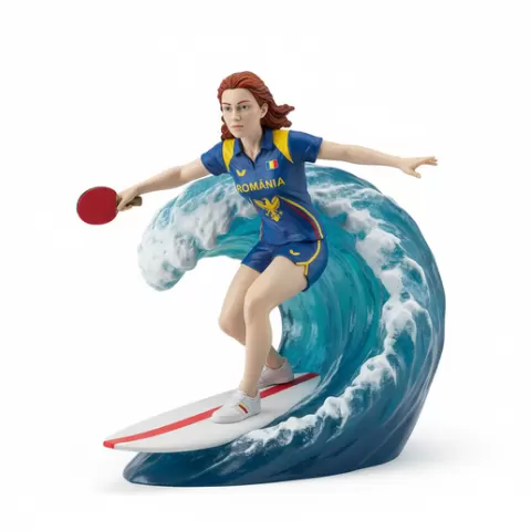 Tiago Apolonia control stance, table tennis player, ping pong player, table tennis athlete, ping pong athlete, racket sport, paddle sport, surfing athlete, wave riding, surf action, ocean surfing
