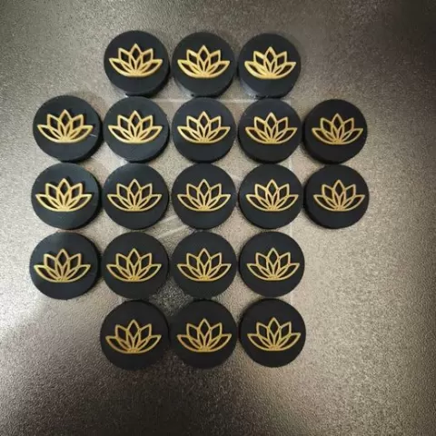 Dije para elastico cuaderno