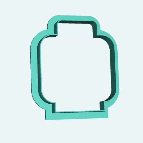 lego head cookie cutter - A RANDOM JOE