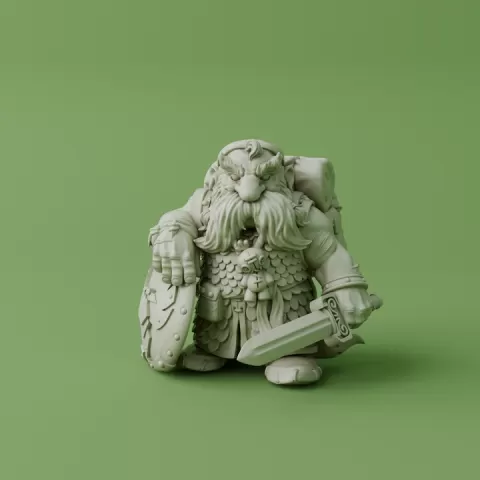 Drum, Iron Crow Warrior by Durgin Paint Forge