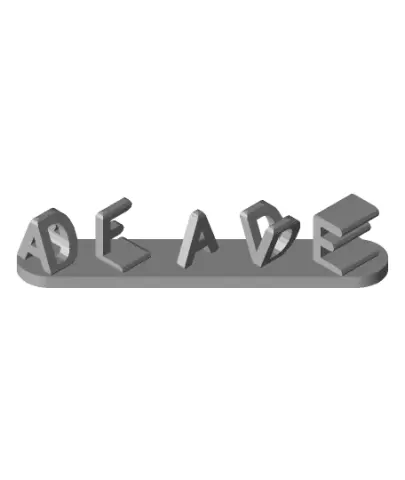 ALIVE X DEAD dual text illusion