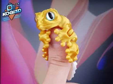 The Adorable Articulated Mini Gecko