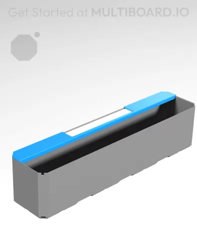 4 CU - Label Holder - Multibin Insert