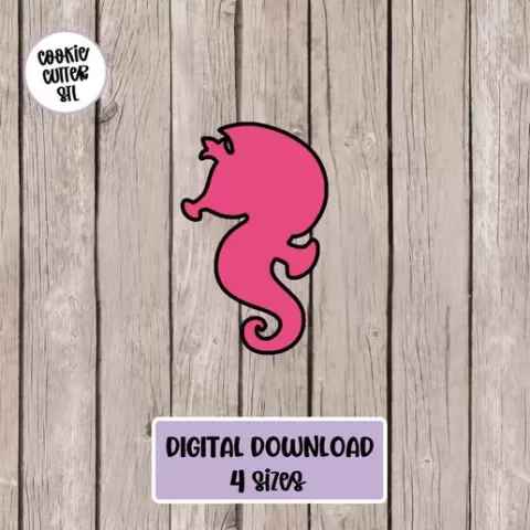 Seahorse Cookie Cutter