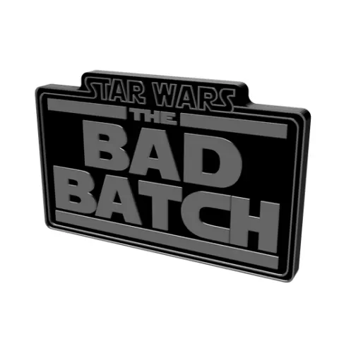 3D MULTICOLOR LOGO/SIGN - STAR WARS: The Bad Batch