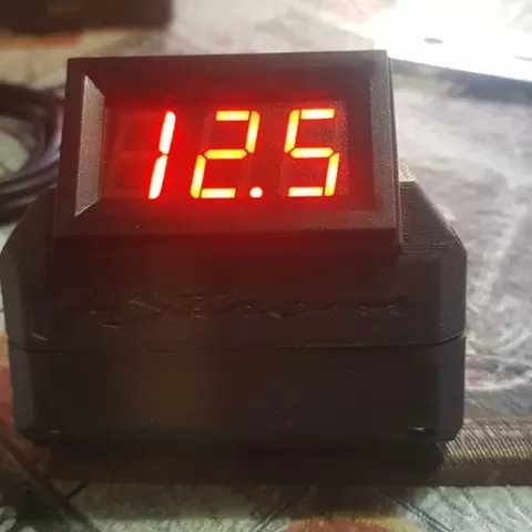 Motorcycle Voltmeter Holder
