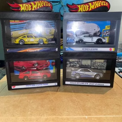Hot Wheels Display