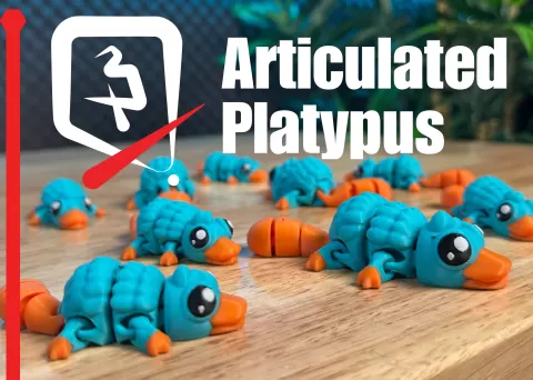 Plastic3D Articulated Platypus