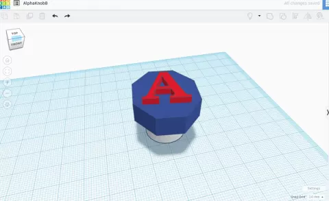 Alphabet Drawer Knobs - Hubs
