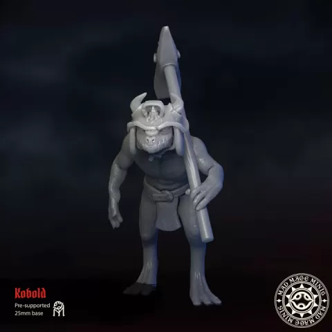 Kobold Pickaxe by MadMageMinis