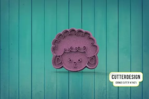 Sheep Sheep Cookie Cutter M1
