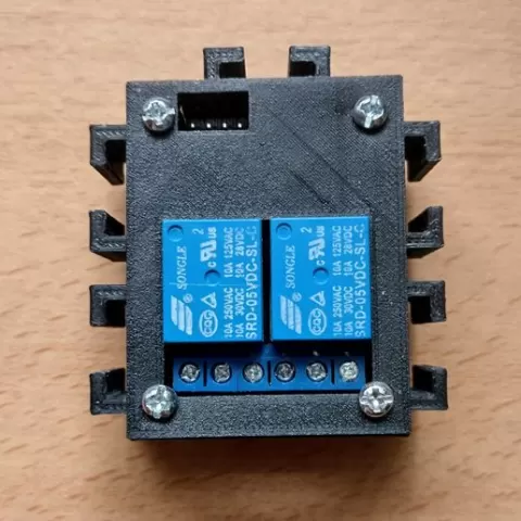 MODULAR CHASSIS FOR PROTOTYPES - RELAY 2 CHANNELS