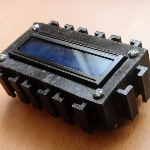 MODULAR CHASSIS FOR PROTOTYPES - LCD 16X2 SCREEN