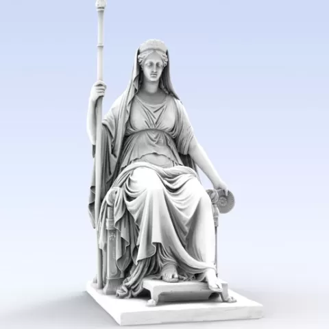 The Goddess Concordia Represented in Likeness of Empress Maria Louisa