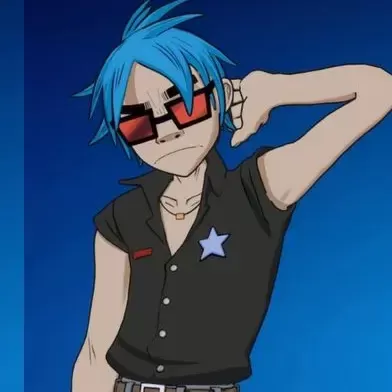 Gorillaz 2D - Jean Pablo jp