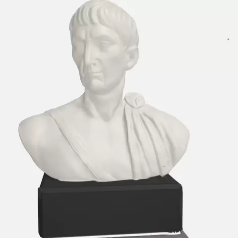 statue trajanos (Romain) - 3D TB
