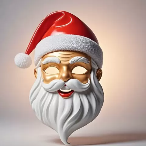 Santa Face Mask - Craftitect