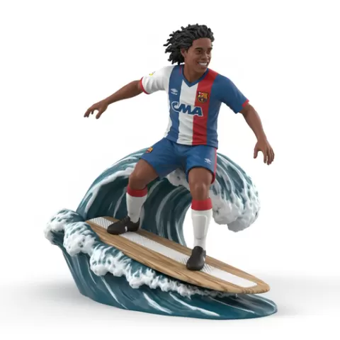 Kroos calm surfing, football, soccer, player, athlete, sport, surfing, wave, surf, ocean, beach, action, dynamic, pose, figurine, model, stl, printable, collectible, realistic, statue
