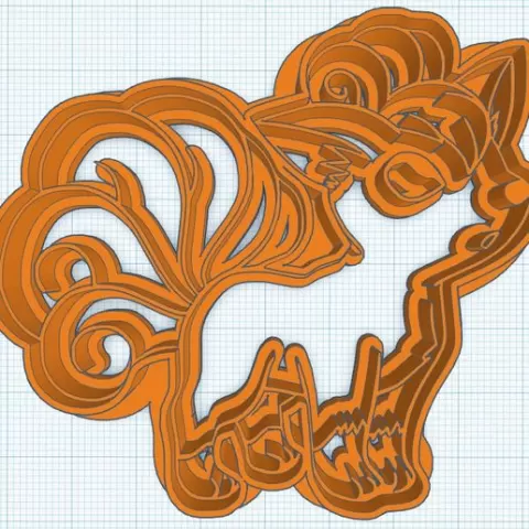 Vulpix Cookie Cutter