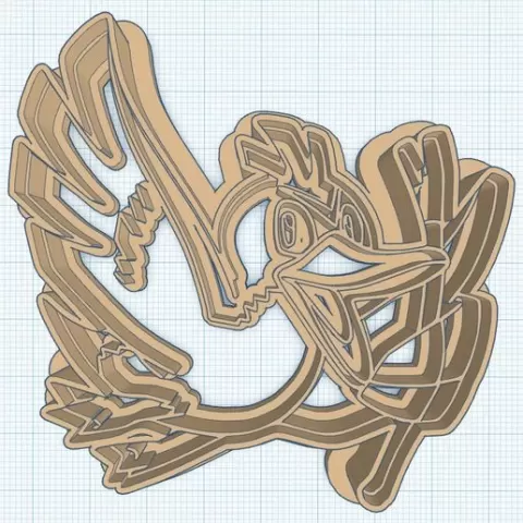 Farfetch'd Cookie Cutter