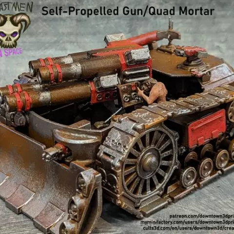 Beastmen in space! Asmodeus Self Propelled Gun