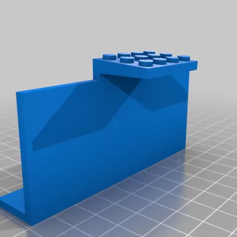 Lego display wall mount