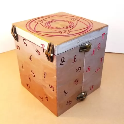 Alchemist box, apothecary box, toolbox