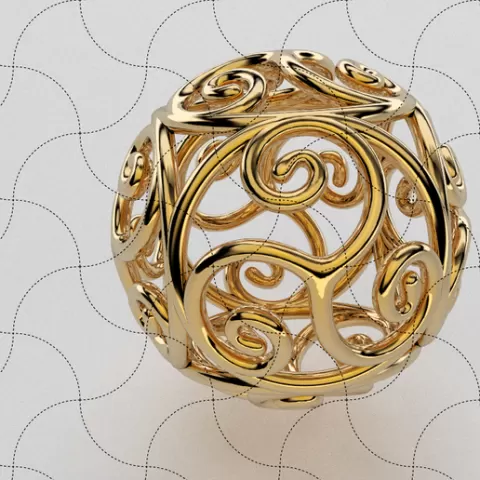 Fine Jewelry, Geometric Model 040