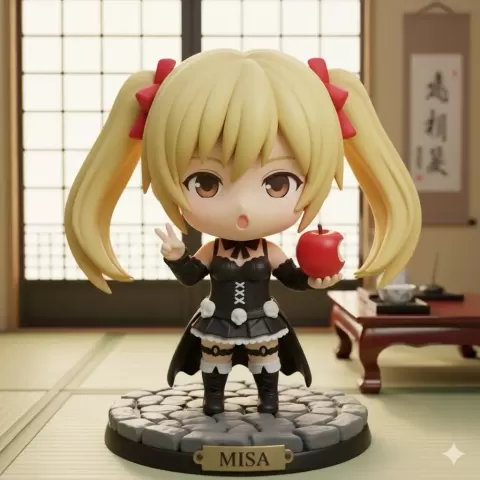 Misa Amane - Death Note - Chibi - Chibi World