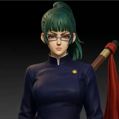 Maki Zenin - Jujutsu Kaisen - STL ready for 3D Printing - TienQuang