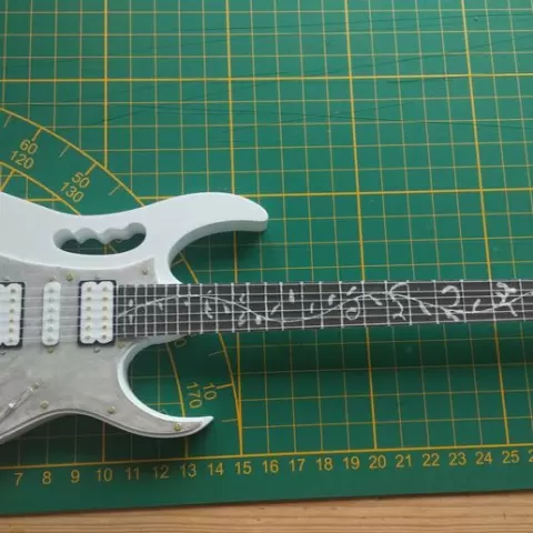 Ibanez Jem mini guitar model