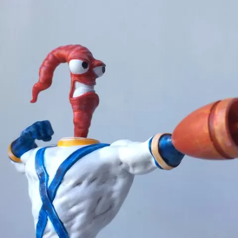 Earthworm Jim.STL 3D printable