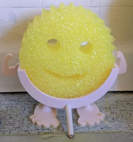 Scrub Daddy Holder Strong Muscles and Pee drain