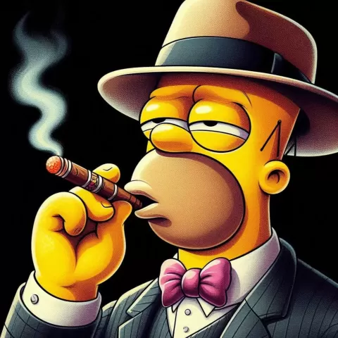 Hue Forge style Homer - John Beasley