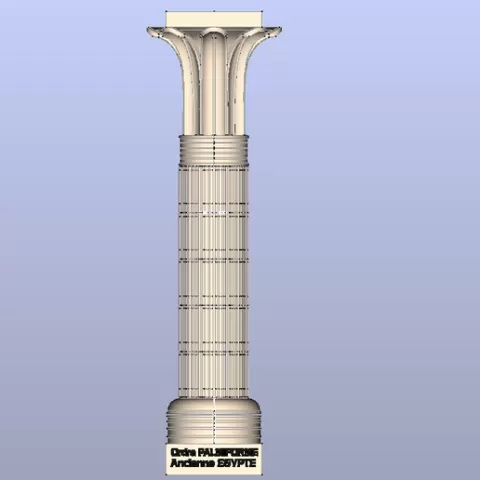 palm column Egypt